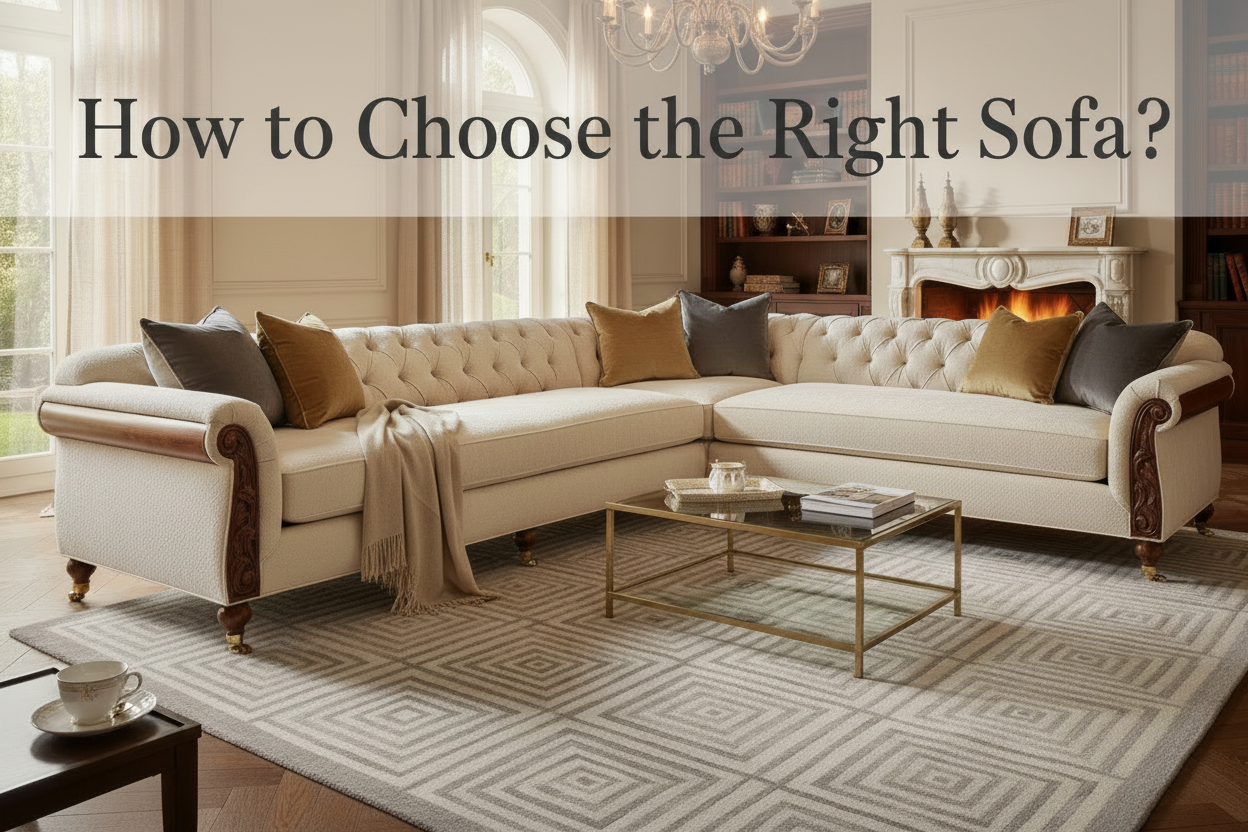 add text on image How to choose the right Sofa ?