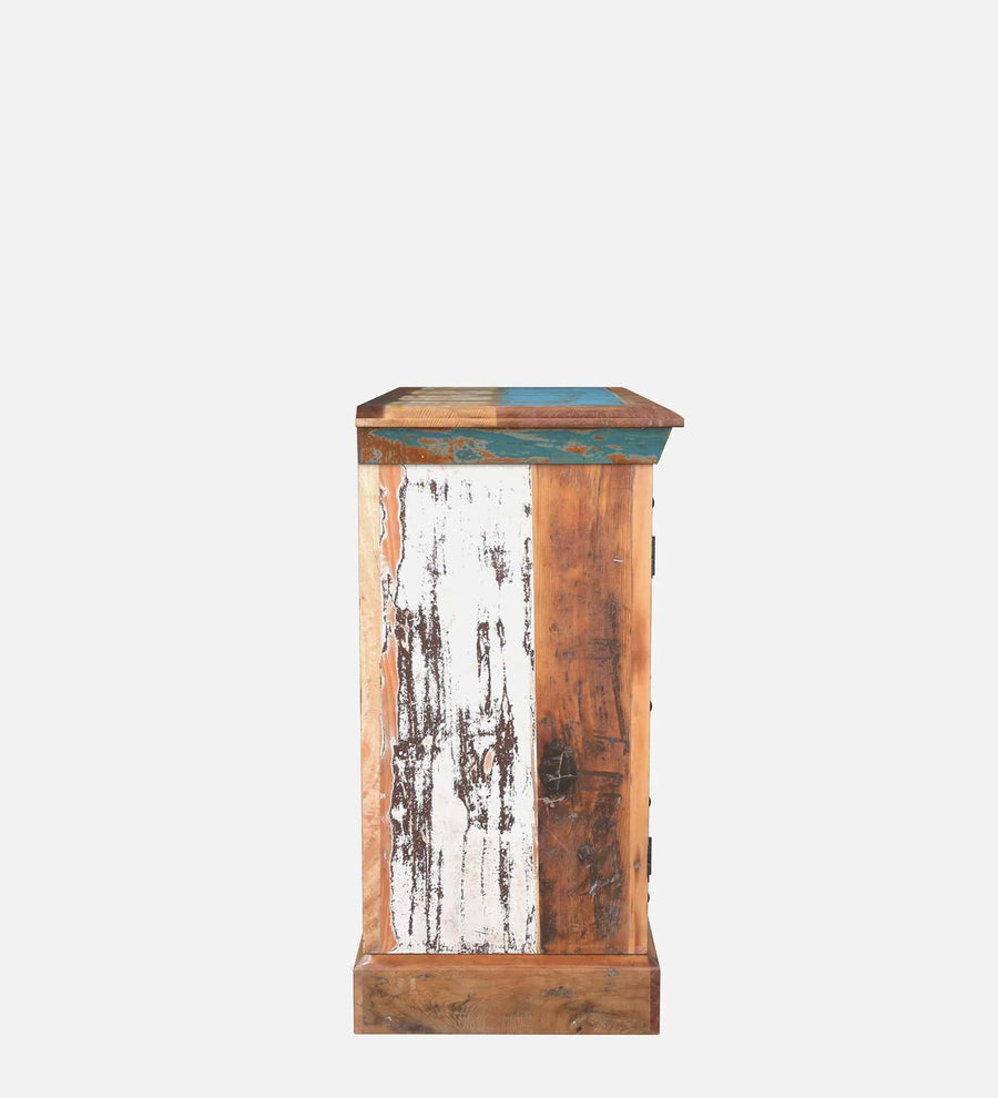 Ezla Reclaimed Wood Sideboard In Distress Finish - Febonic Living