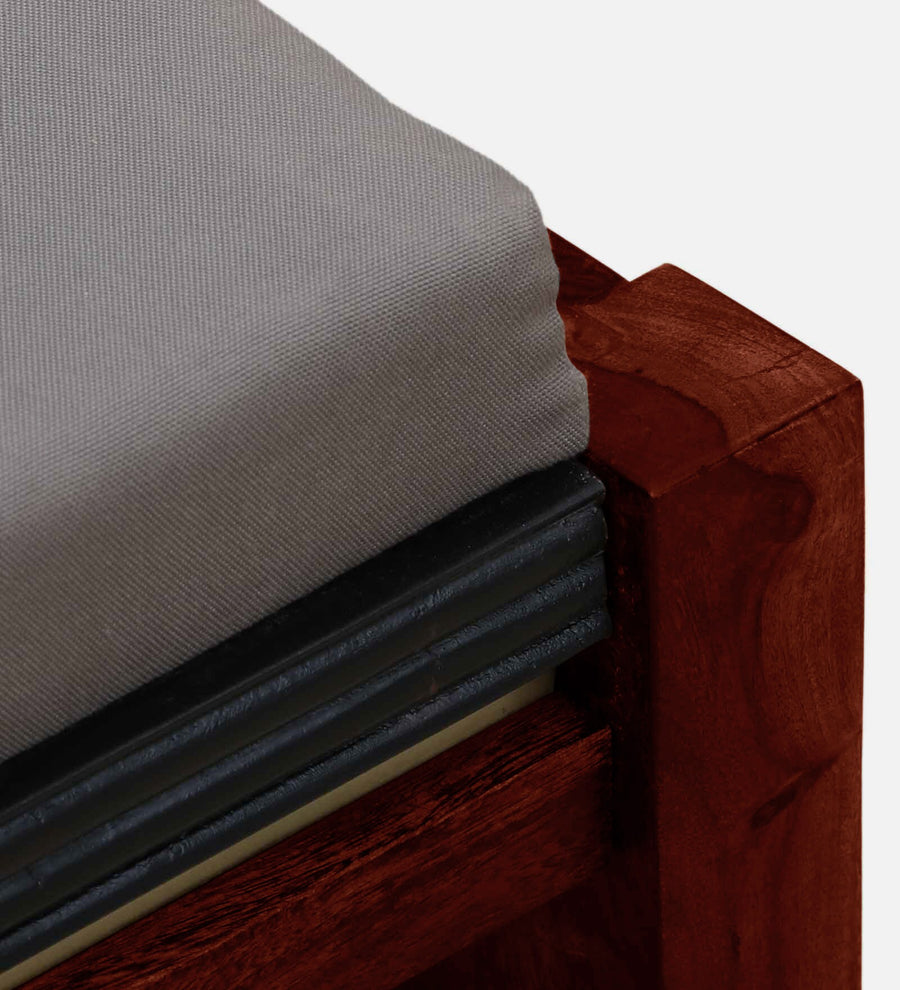 Rook Sheesham Wood 6 Seater Dining Set In Scratch Resistant Honey Oak Finish With Bench - Febonic Living