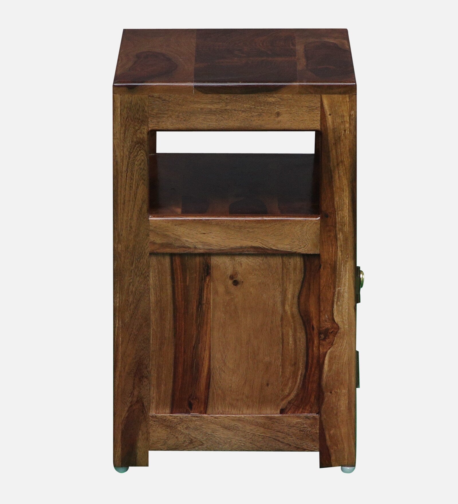 Albans Sheesham Wood Bedside Table In Provincial Teak Finish - Febonic Living