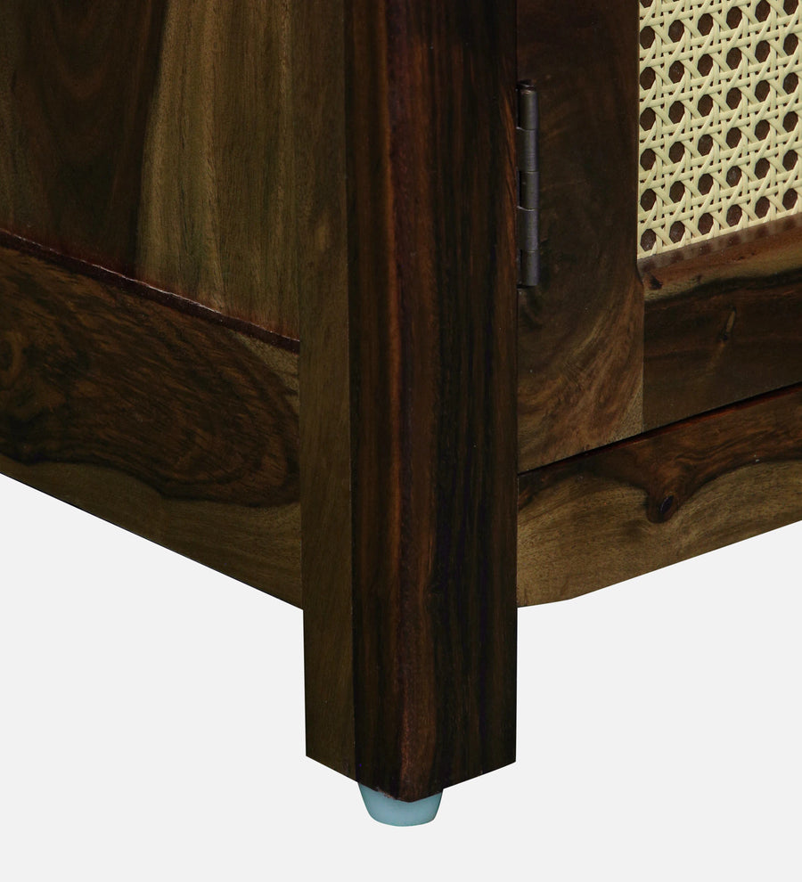 Albans Sheesham Wood Book Case in Provincial Teak Finish - Febonic Living