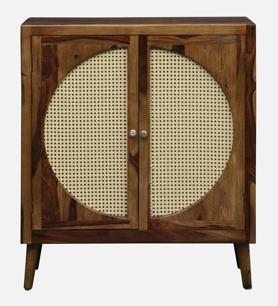 Albans Sheesham Wood Cabinet in Provincial Teak Finish - Febonic Living