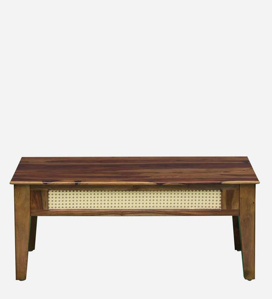 Albans Sheesham Wood Coffee Table In Provincial Teak Finish - Febonic Living