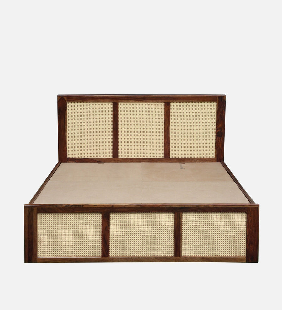 Albans Sheesham Wood King Size Bed In Provincial Teak Finish - Febonic Living