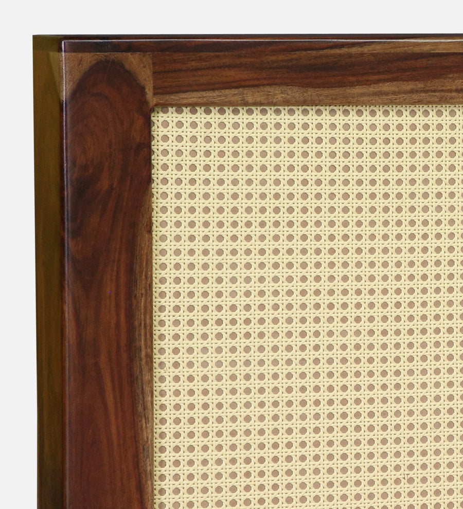 Albans Sheesham Wood Queen Size Bed In Provincial Teak Finish - Febonic Living