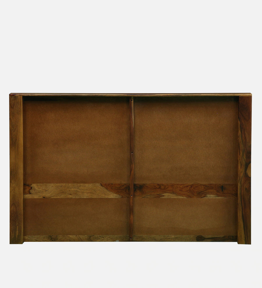 Albans Sheesham Wood King Size Bed In Provincial Teak Finish With Box Storage - Febonic Living