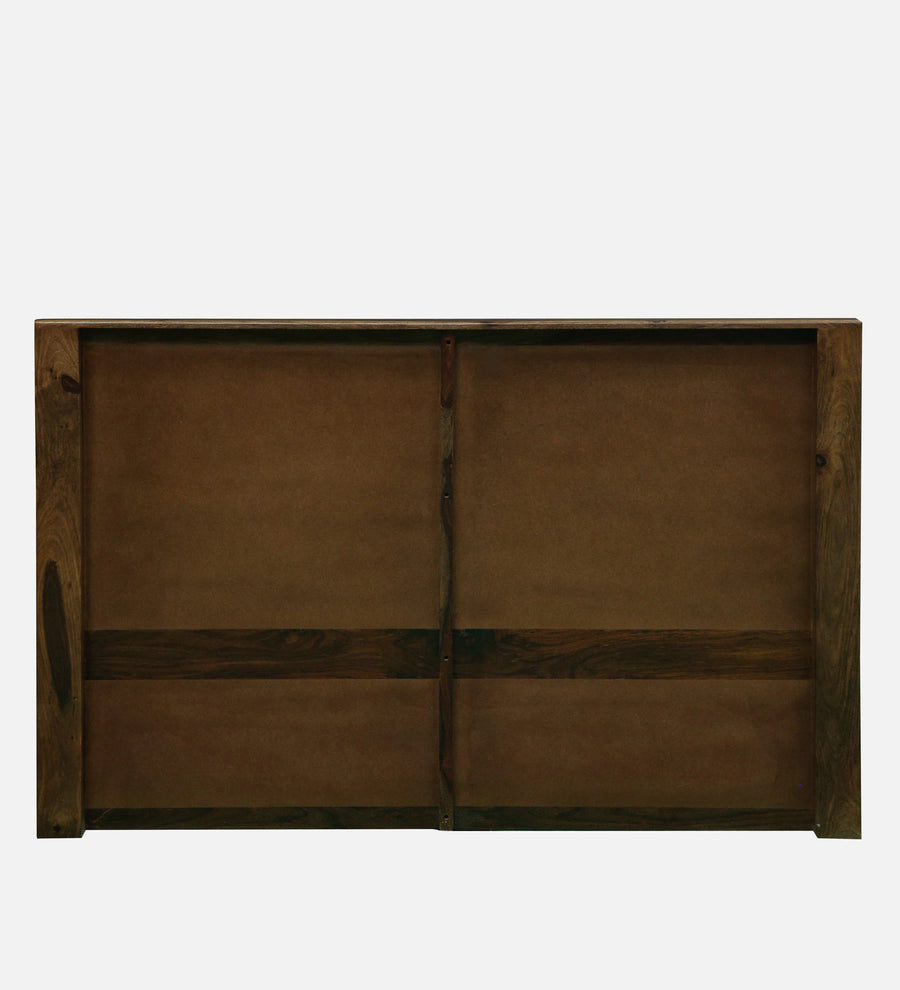 Albans Sheesham Wood King Size Bed In Provincial Teak Finish With Hydraulic Storage - Febonic Living