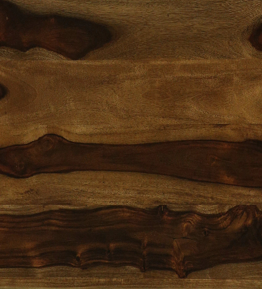 Albans Sheesham Wood King Size Bed In Provincial Teak Finish With Hydraulic Storage - Febonic Living