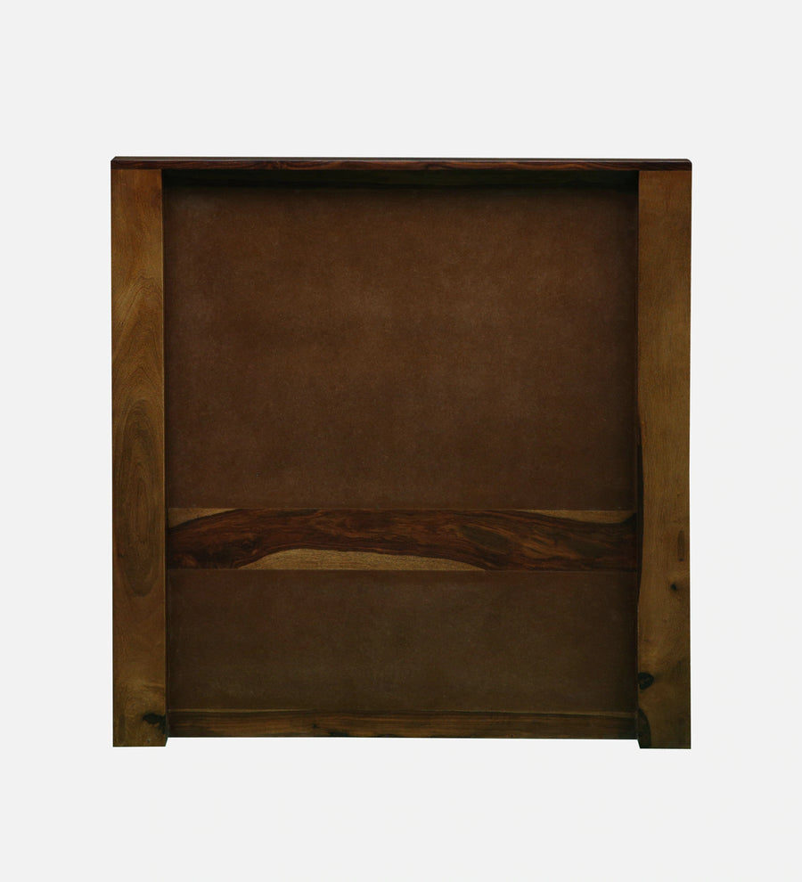 Albans Sheesham Wood Single Bed In Provincial Teak Finish With Box Storage - Febonic Living