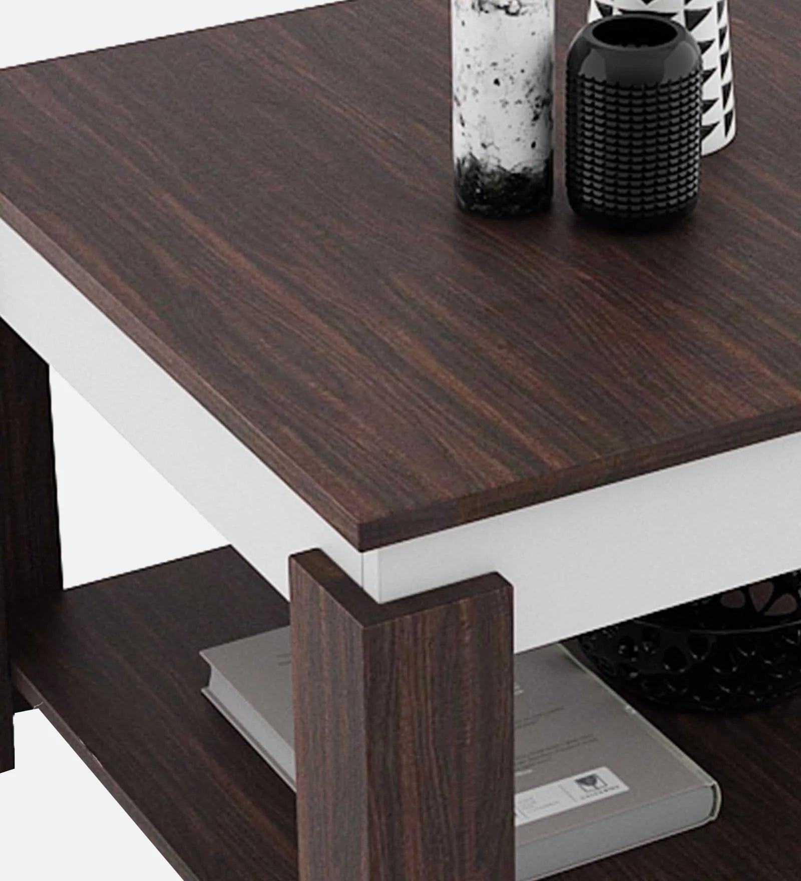 Macon Coffee Table In Dark Walnut Finish - Febonic Living