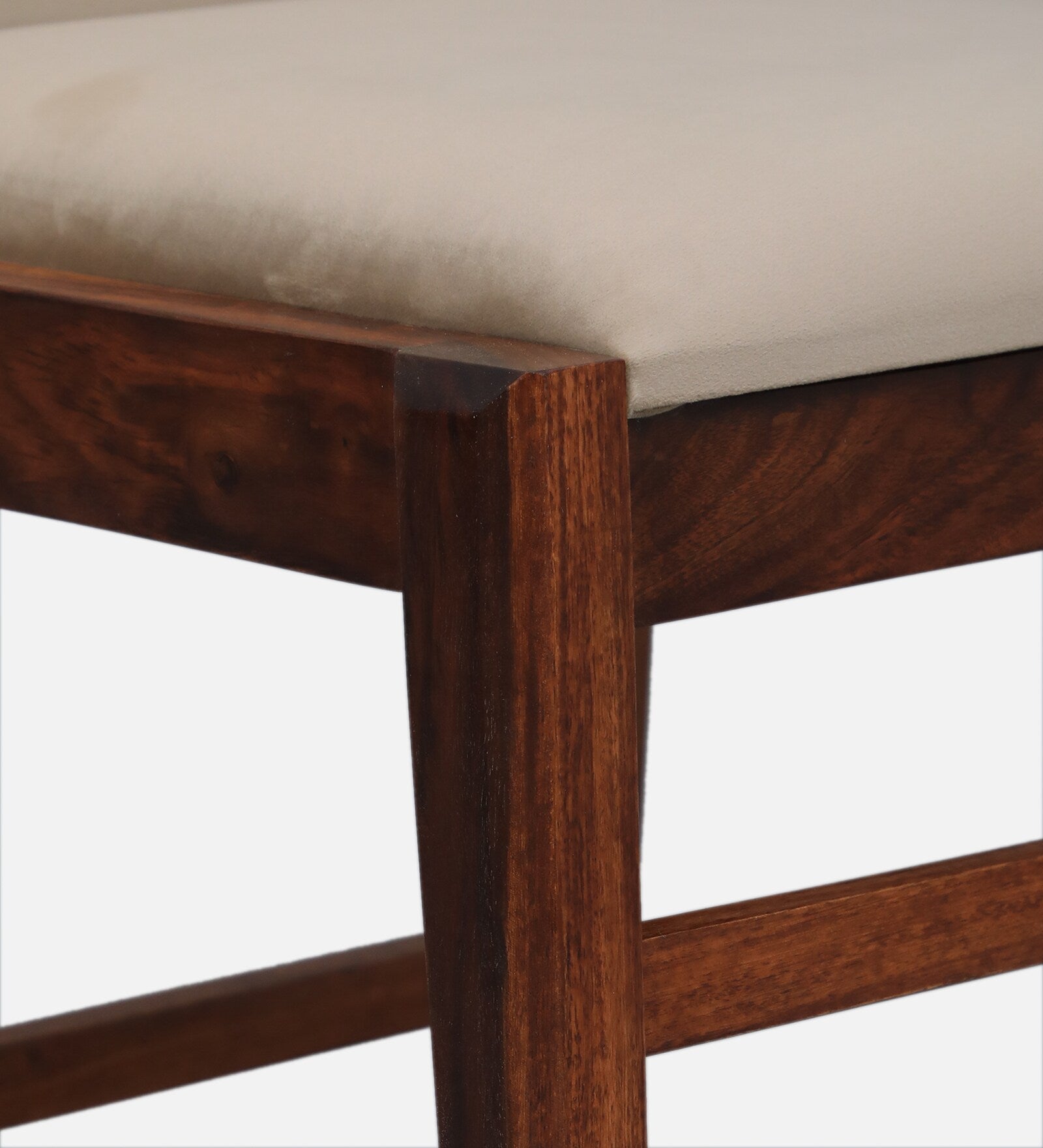 Jinan Sheesham Wood Dining Chairs In Honey Oak Finish (Set Of 2) - Febonic Living