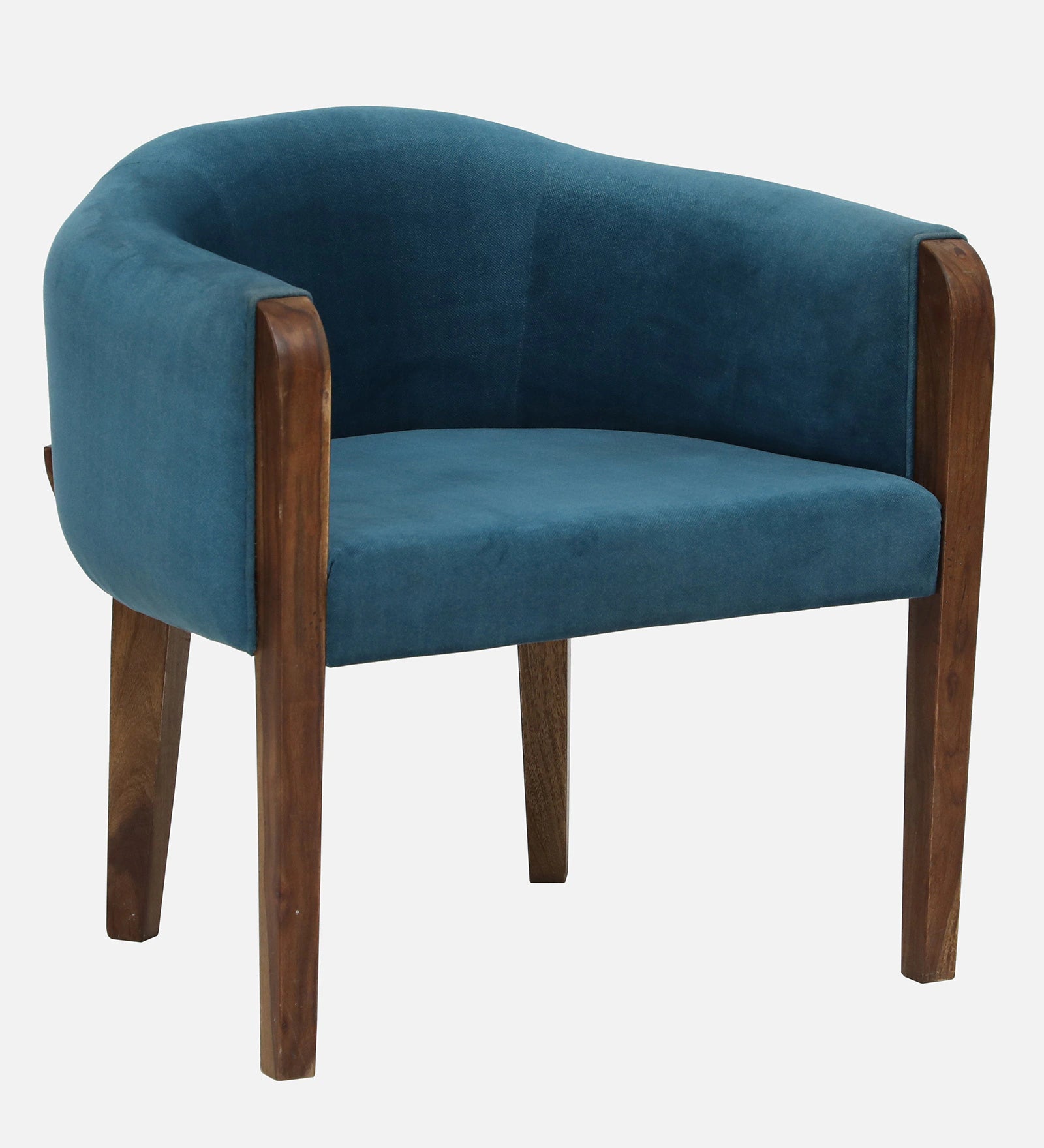 Chalki Sheesham Wood Arm Chair In Provincial Teak Finish - Febonic Living