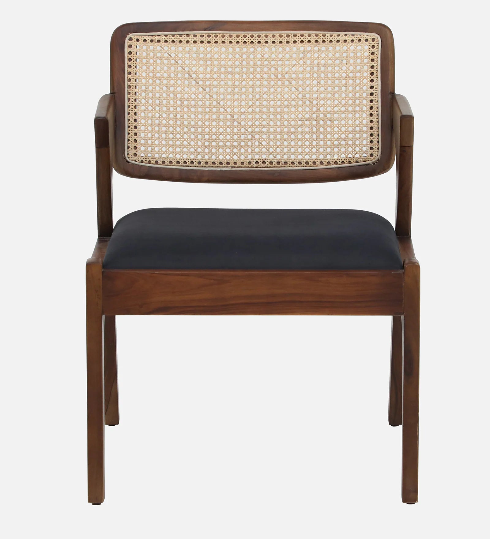 Andorra Sheesham Wood Arm Chair In Provincial Teak Finish - Febonic Living