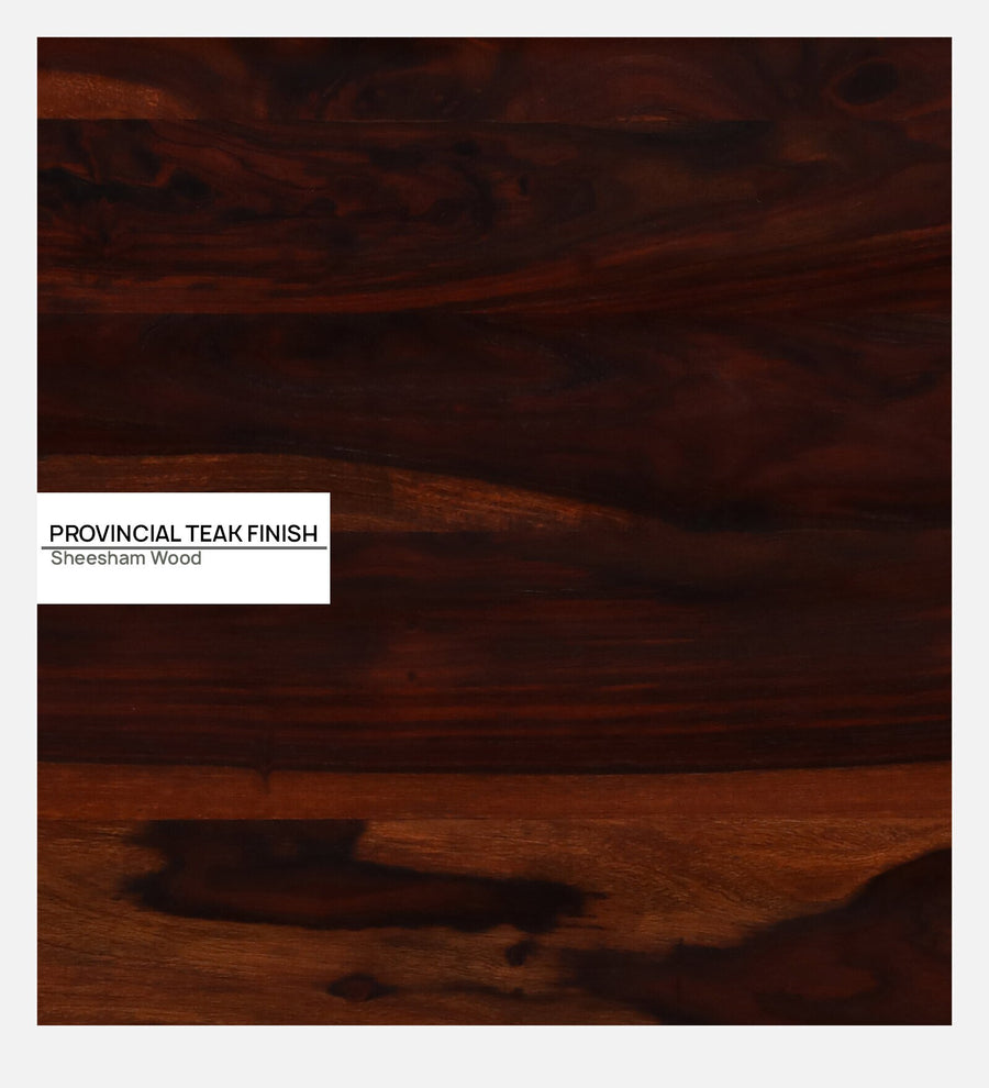 Gati Sheesham Wood 6 Seater Dining Set In Scratch Resistant Honey Oak Finish - Febonic Living