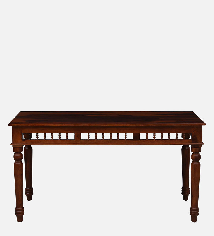 Gati Sheesham Wood 6 Seater Dining Set In Scratch Resistant Honey Oak Finish With Bench - Febonic Living