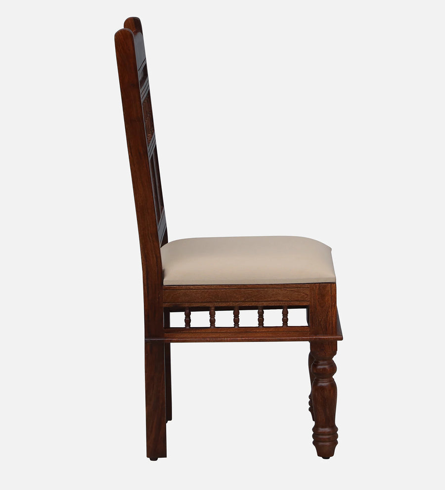 Gati Sheesham Wood Dining Chairs In Honey Oak Finish (Set Of 2) - Febonic Living