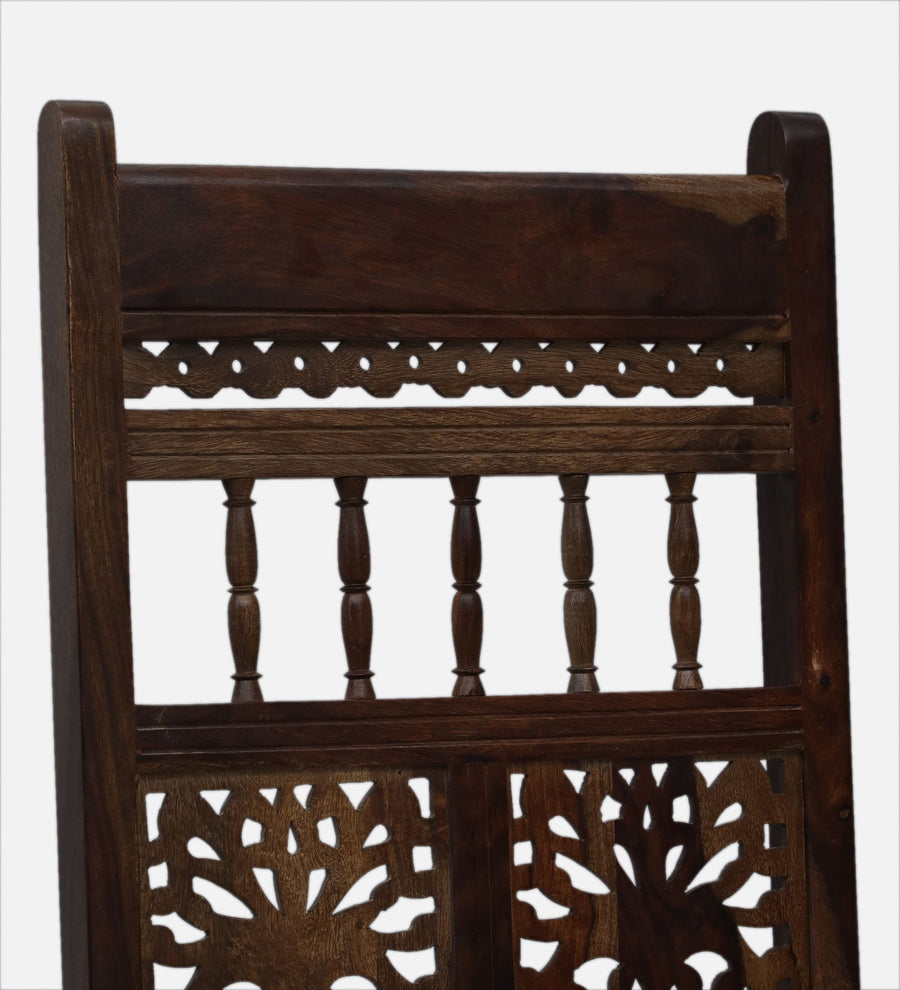 Gati Sheesham Wood 6 Seater Dining Set In Scratch Resistant Provincial Teak Finish - Febonic Living