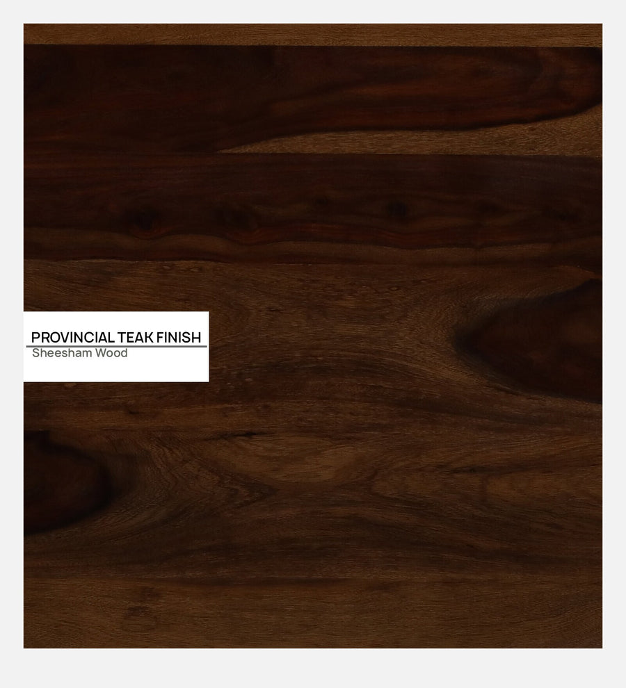 Gati Sheesham Wood 6 Seater Dining Set In Scratch Resistant Provincial Teak Finish - Febonic Living