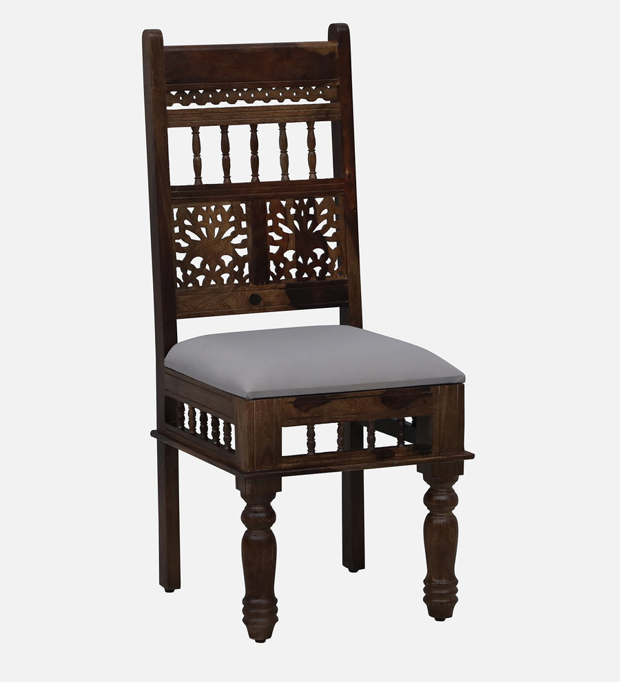 Gati Sheesham Wood 6 Seater Dining Set In Scratch Resistant Provincial Teak Finish - Febonic Living