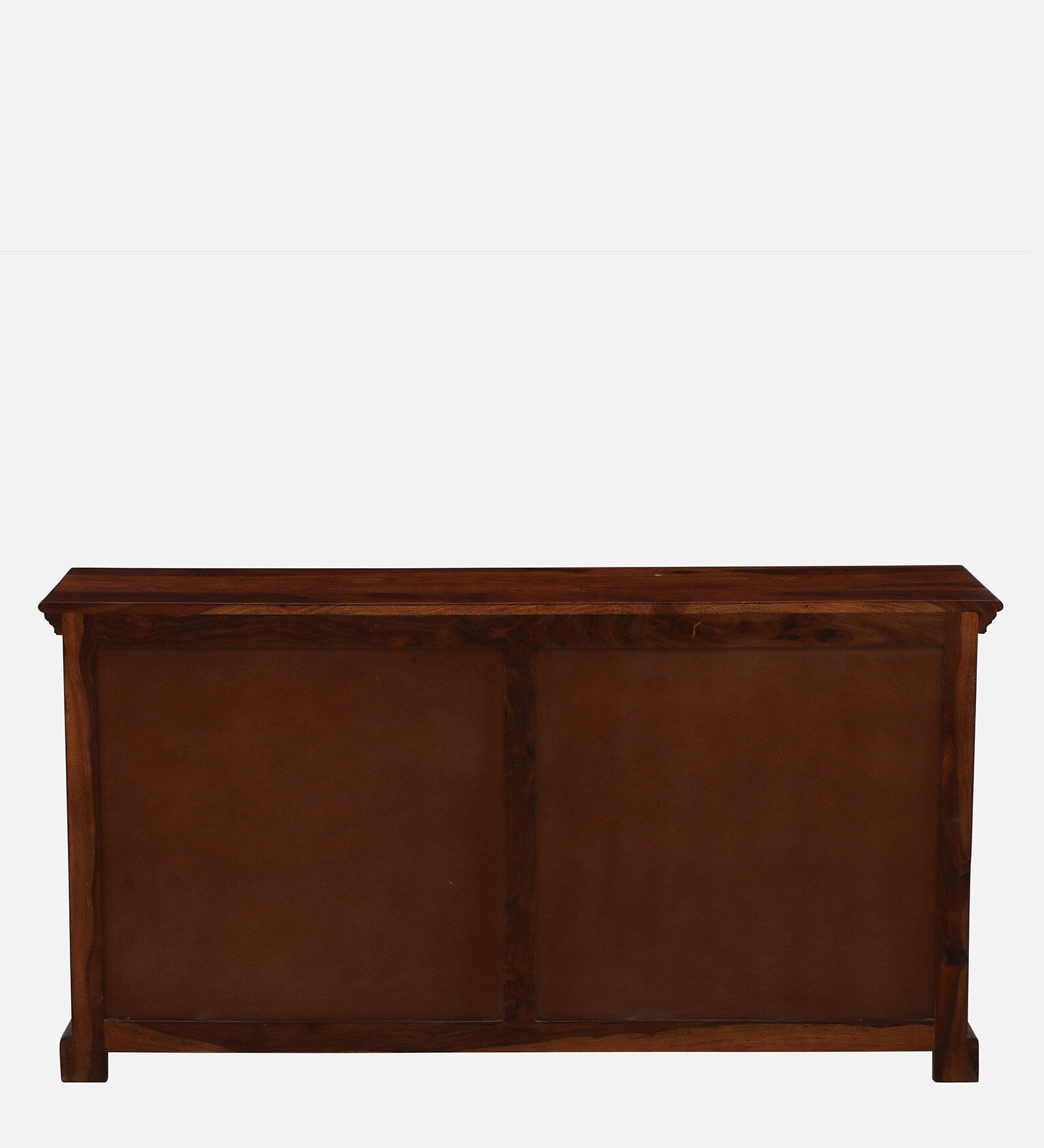 Nika Sheesham Wood Sideboard In Honey Oak Finish - Febonic Living