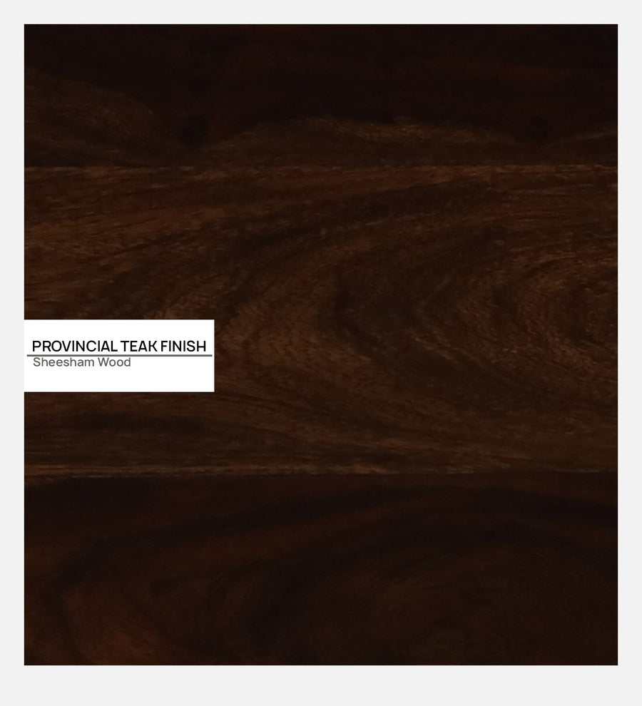 Nika Sheesham Wood Sideboard In Provincial Teak Finish - Febonic Living