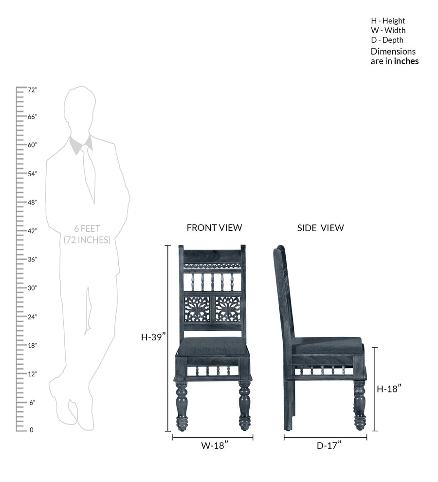 Gati Sheesham Wood 6 Seater Dining Set In Scratch Resistant Rustic teak Finish With Bench - Febonic Living