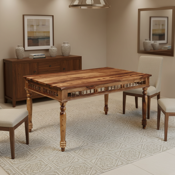 WOODEN DINING TABLE