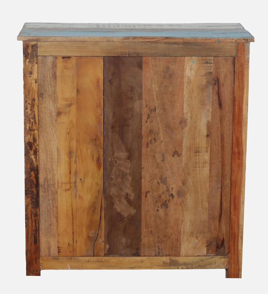 Ezla Reclaimed Wood Cabinet In Distress Finish - Febonic Living