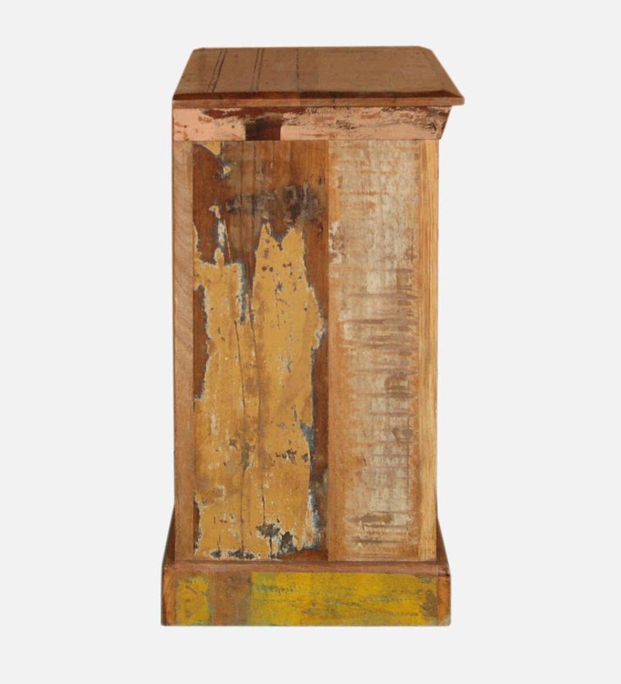 Ezla Reclaimed Wood Cabinet In Distress Finish - Febonic Living