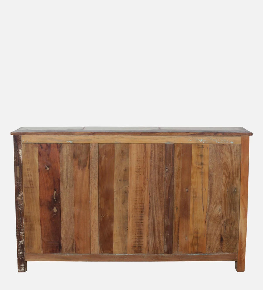 Ezla Reclaimed Wood Sideboard In Distress Finish - Febonic Living