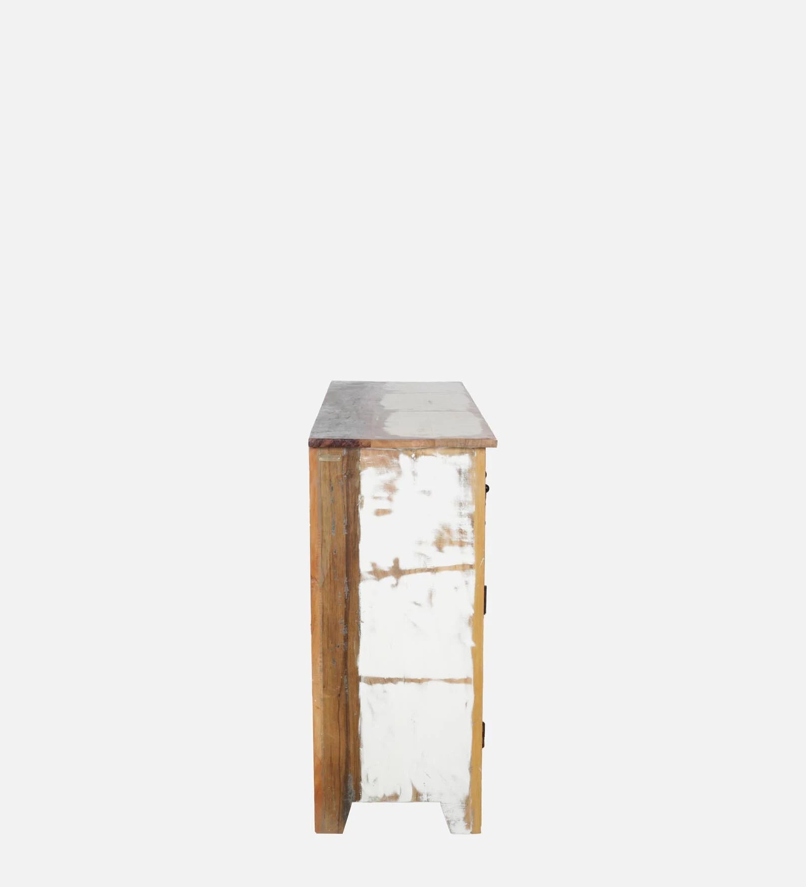 Ezla Reclaimed Wood Sideboard In Distress Finish - Febonic Living