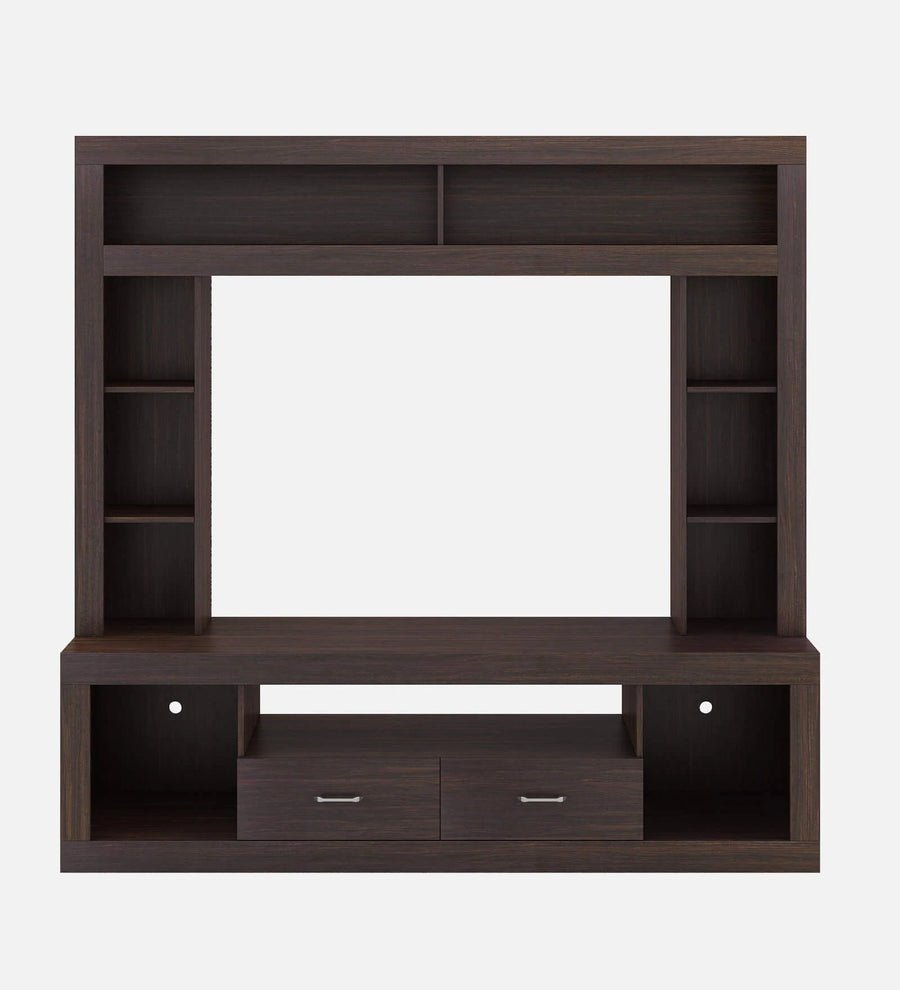 Tumku TV Unit In Dark Walnut Finish - Febonic Living