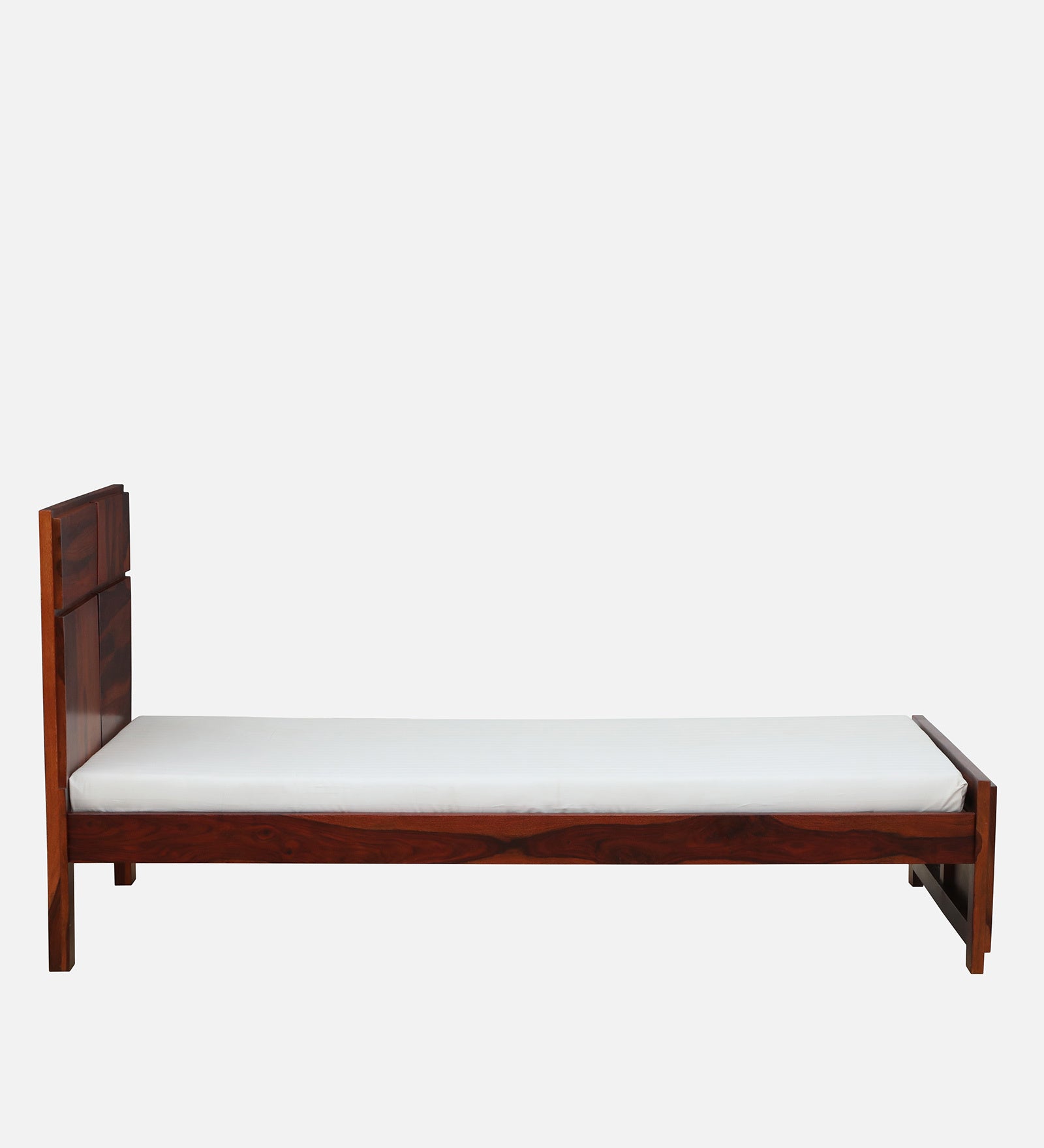 Thor Sheesham Wood Single Bed In Honey Oak Finish - Febonic Living