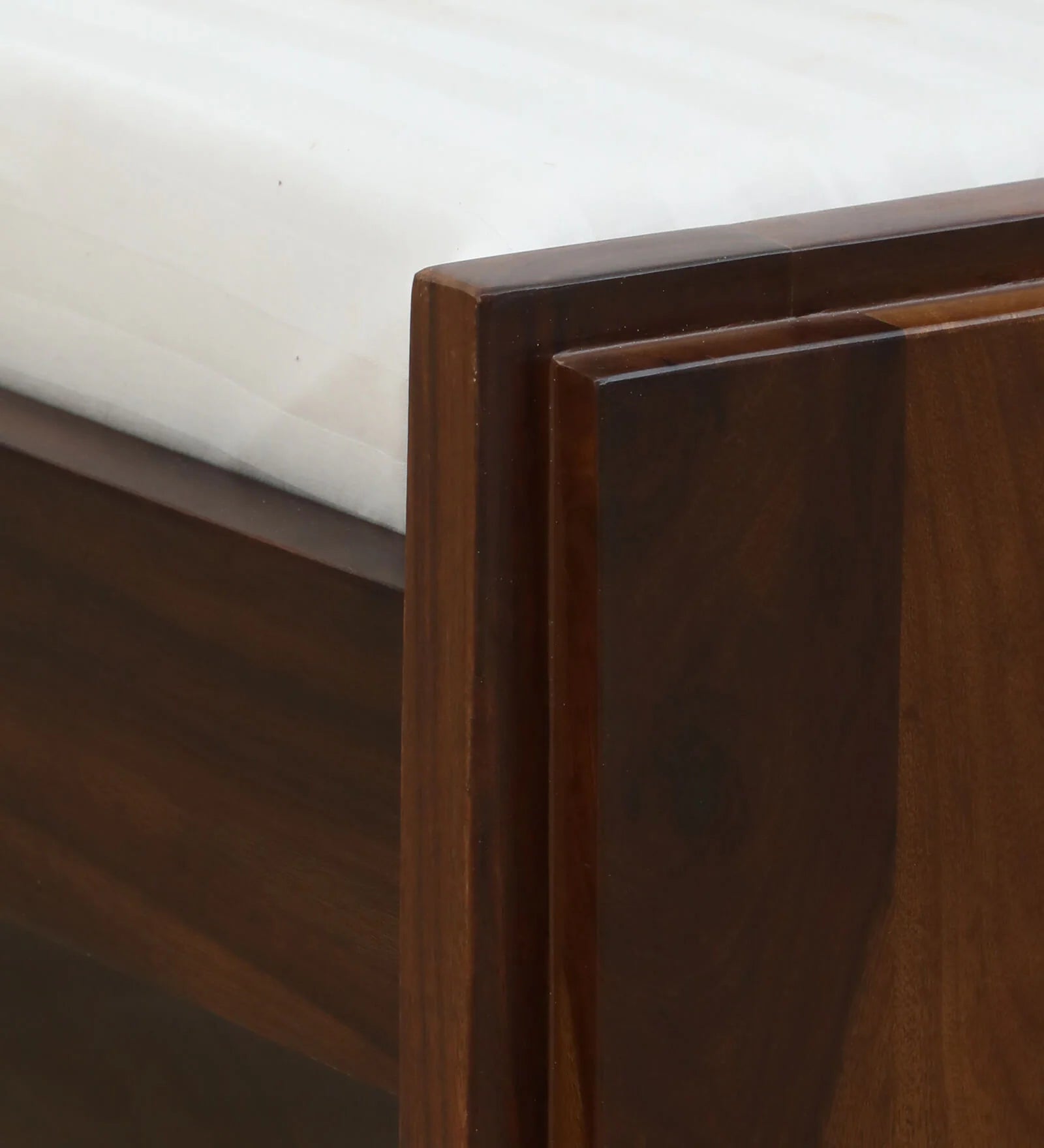 Thor Sheesham Wood Single Bed In Provincial Teak Finish With Trundle - Febonic Living