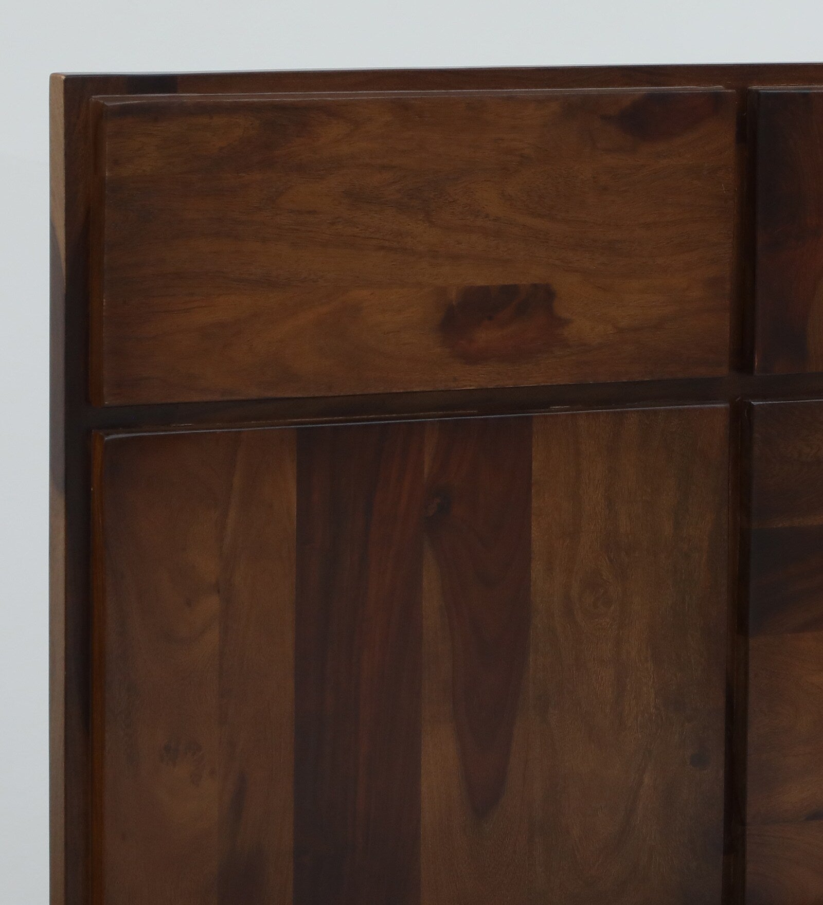 Thor Sheesham Wood Single Bed In Provincial Teak Finish With Trundle - Febonic Living
