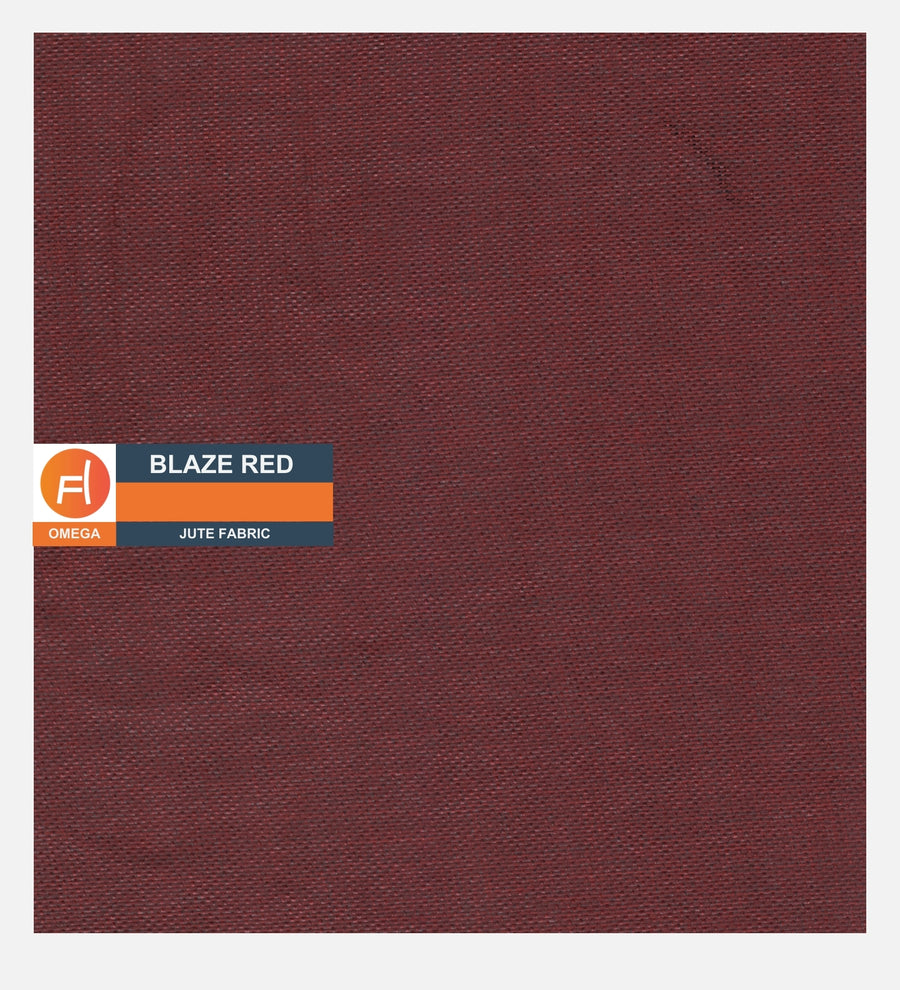Nori Fabric 1 Seater Sofa In Blaze Red Colour - Febonic Living