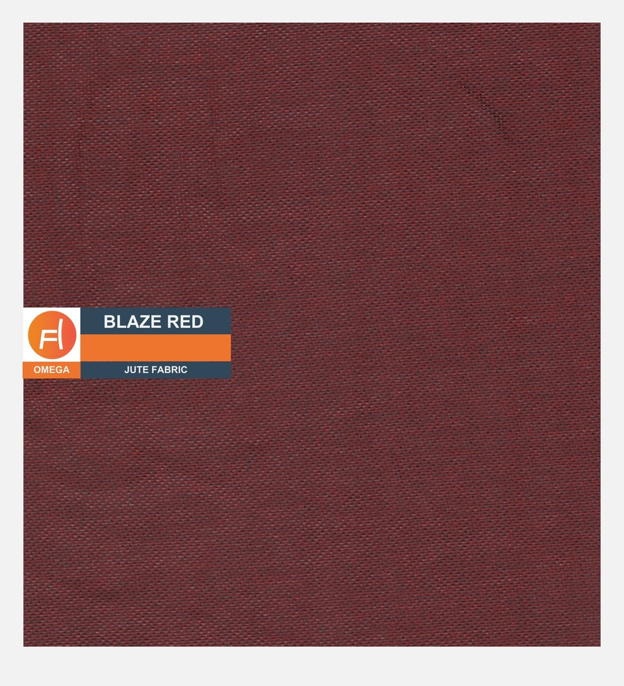 Nori Fabric 1 Seater Sofa In Blaze Red Colour - Febonic Living