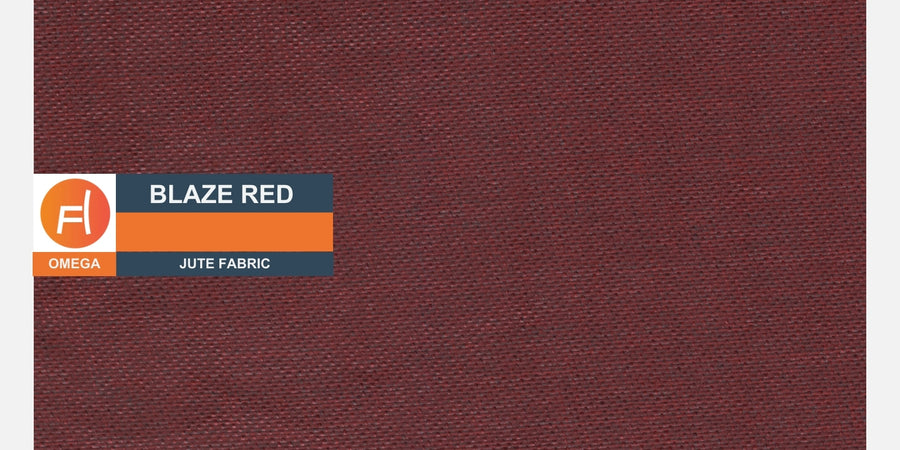 Welly Fabric 3 Seater Sofa In Blaze Red Colour - Febonic Living
