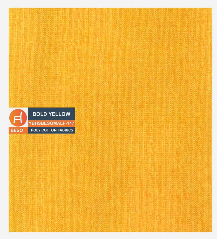 Siddy Fabric 1 Seater Sofa In Bold Yellow Colour - Febonic Living