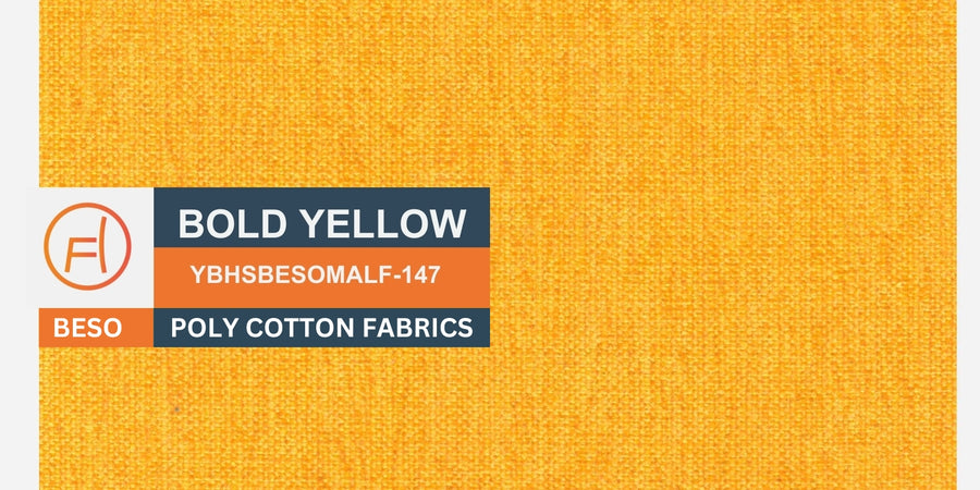 Adam Fabric Rhs Sectional Sofa 3 Ottoman Lounger In Bold Yellow Colour - Febonic Living