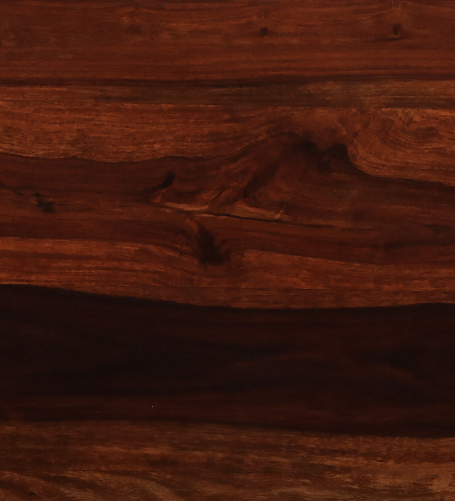 Akron Sheesham Wood Writing Table In Honey Oak Finish - Febonic Living