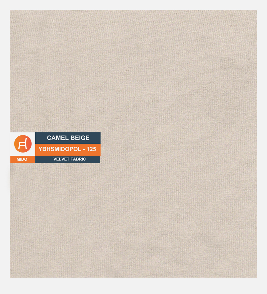 Tucker Velvet 1 Seater Sofa In Camel Beige Colour - Febonic Living