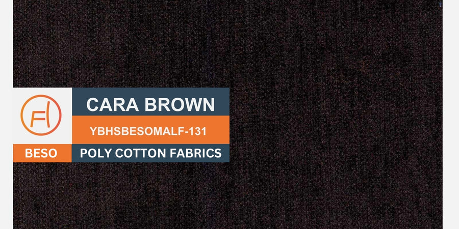 Adam Fabric Lhs Sectional Sofa 3 Ottoman Lounger In Cara Brown Colour - Febonic Living