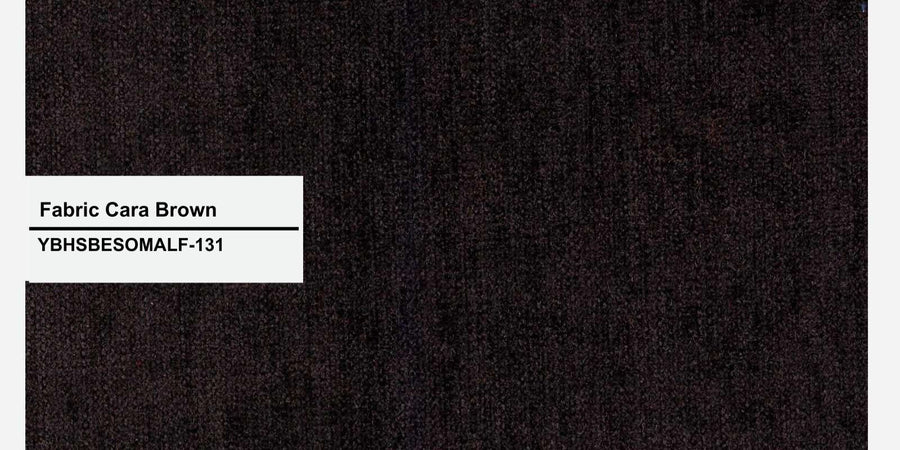 Carlin Fabric Rhs 8 Seater Sectional Sofa In Cara Brown Colour - Febonic Living