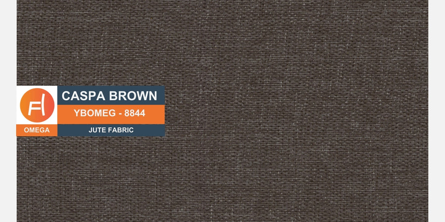 Welly Fabric Lhs Sectional Sofa 2 Lounger In Capsa Brown Colour - Febonic Living