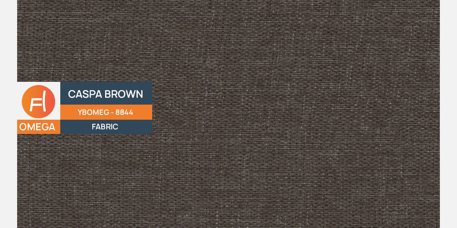 Grace Fabric 3 Seater Pull Out Sofa Cum Bed In Caspa Brown Colour With Storage - Febonic Living