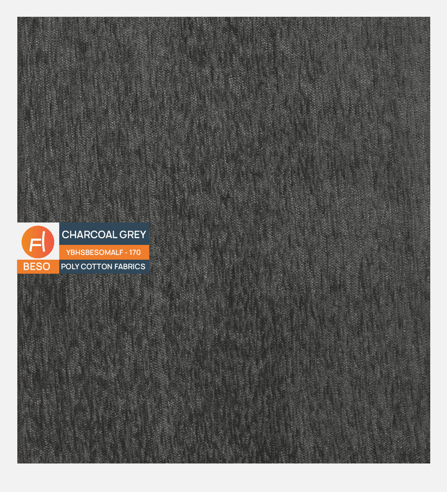 Colina Fabric Upholstered Queen Size Bed In Charcoal Grey Colour With Box Storage - Febonic Living