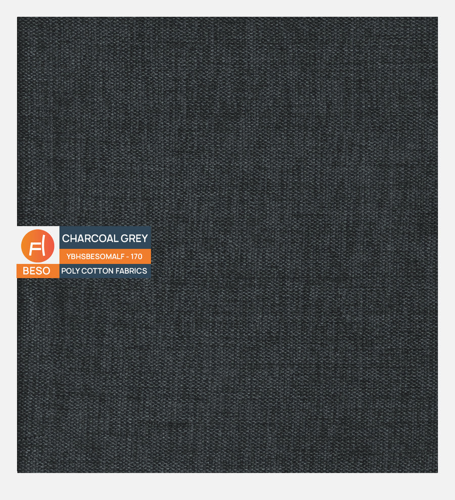 Dorry Fabric Foldable Sofa Bed In Charcoal Grey Colour - Febonic Living