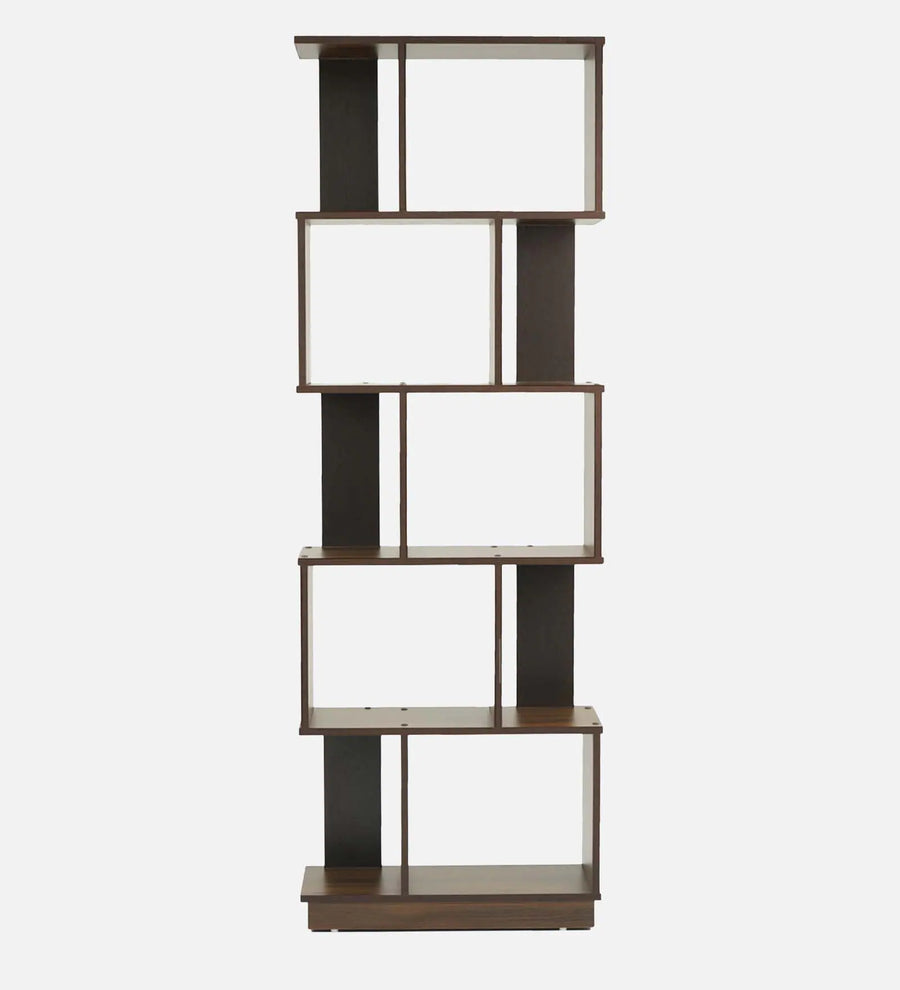 Taraz Book Shelf In Oral Walnut Finish - Febonic Living