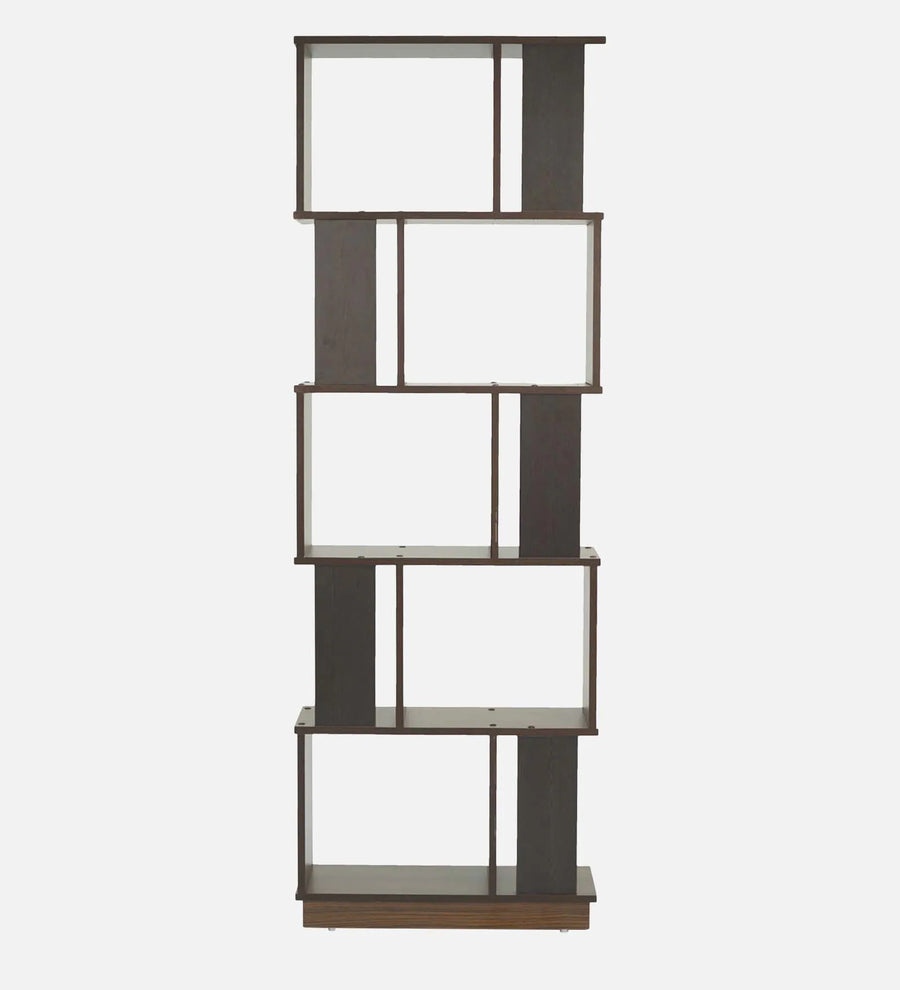 Taraz Book Shelf In Oral Walnut Finish - Febonic Living